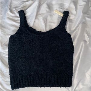 SKIMS loungewear top in ONYX